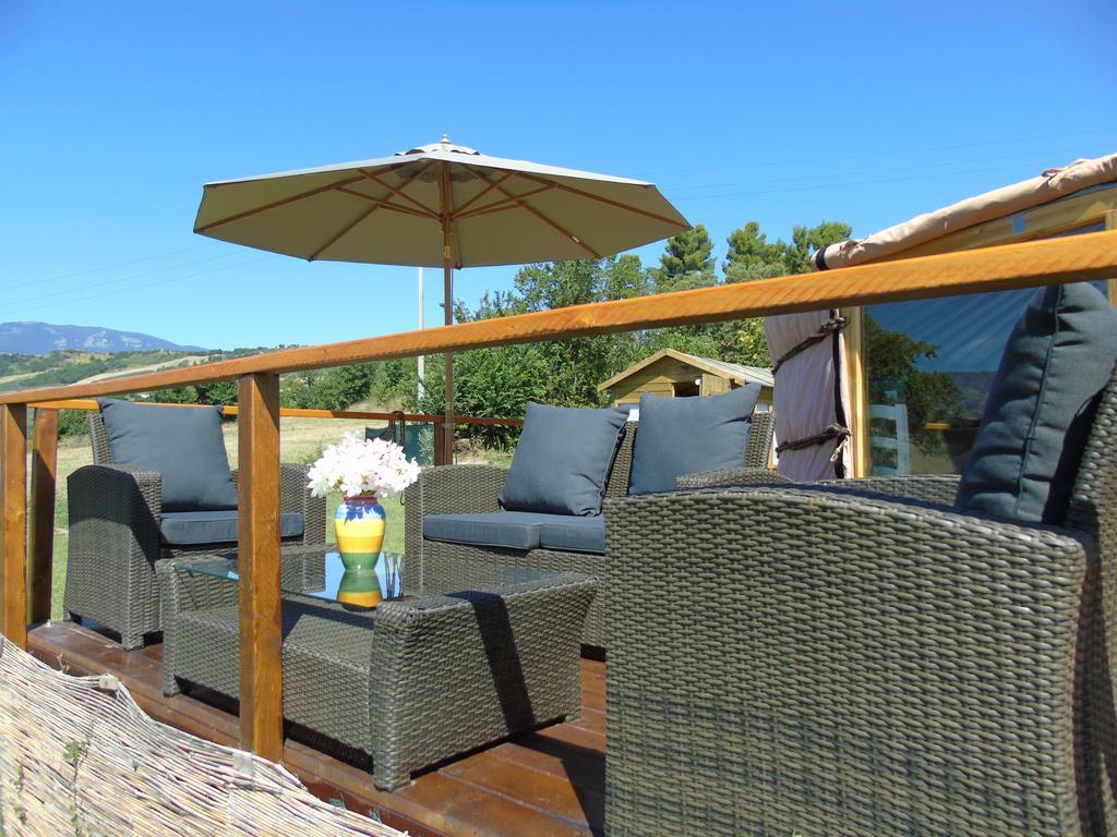 Glamping Abruzzo - The Yurt Hotel Catignano Kültér fotó